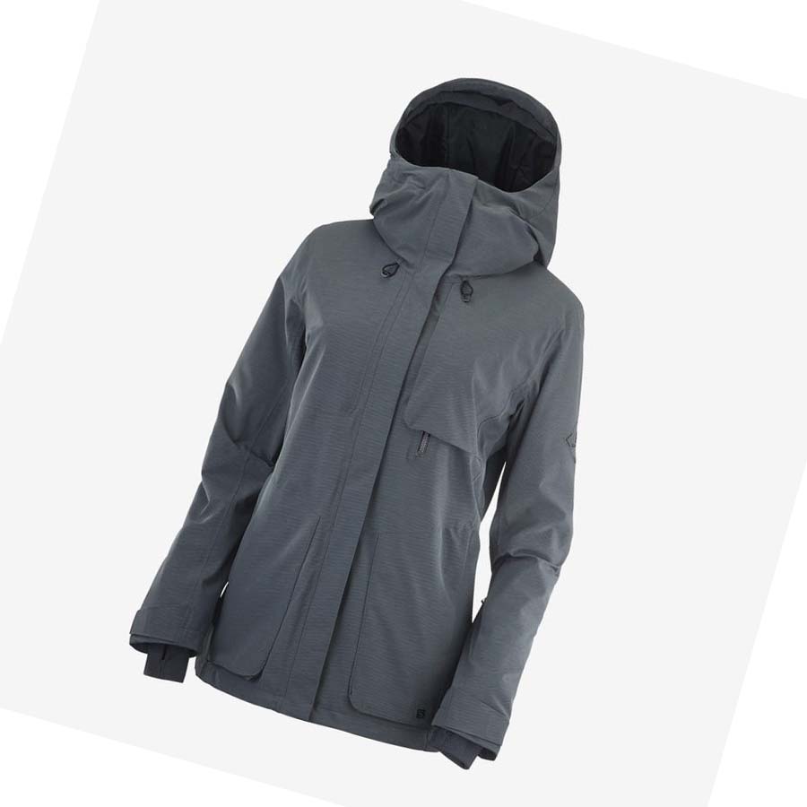 Chaquetas De Esquí Salomon PROOF LIGHT Mujer Negros | MX 2424SGL